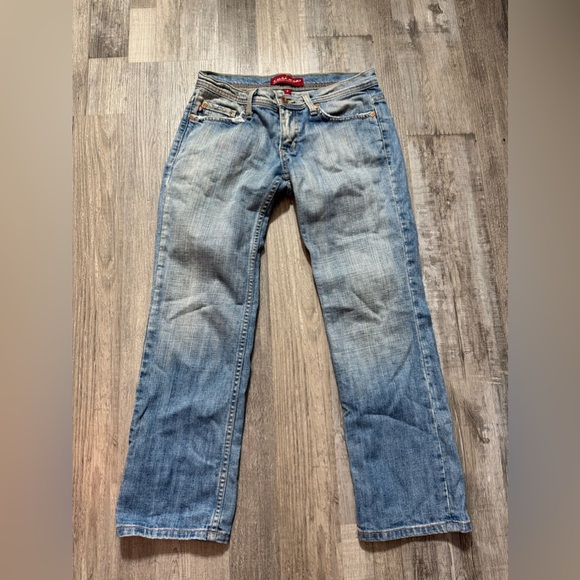 Just USA Denim - Just USA Blue Straight Jeans Classic Denim vintage casual